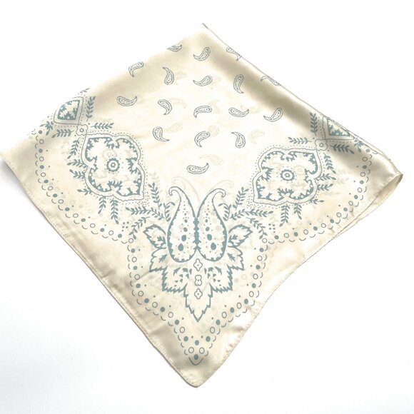 Silk Satin Feel Large Square Fashion Scarf – Versatile Head & Neck Accessory 27. - Picture 7 of 8